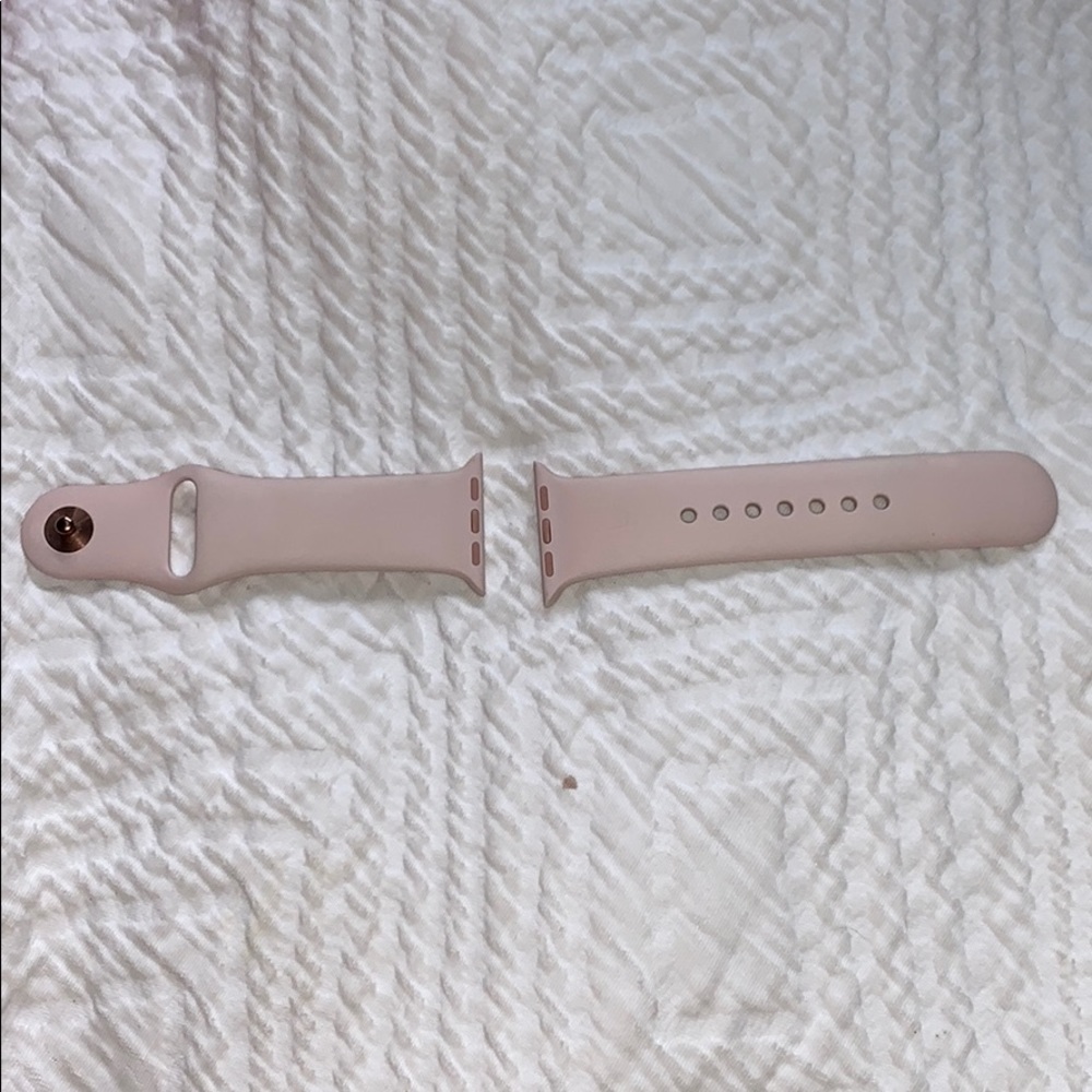 S/M blush Apple watch band! Never used!!